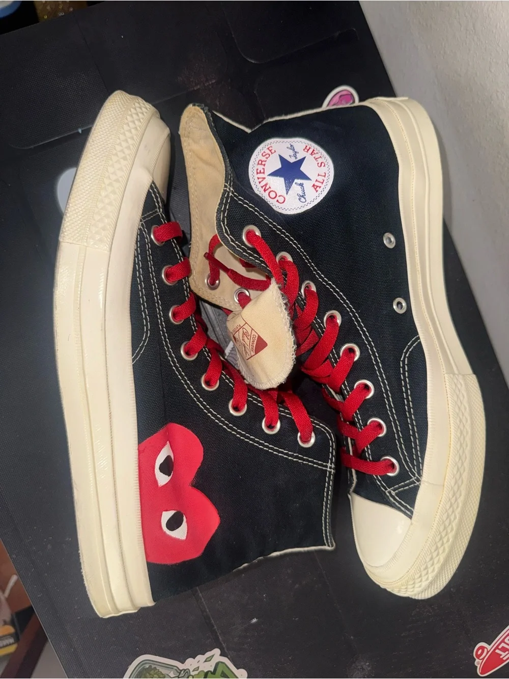 Converse Chuck Taylor All Star 70 Hi Play Sneakers Rare Collab